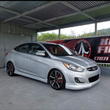 2012-2017 Hyundai Accent Sedan Body Kit: Front lip, side Skirts, Rear lip, spoiler, vicera & Cejas
