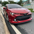 2019-2022 Toyota Corolla Hatchback Front lip 1pcs