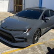 2023-2026 Toyota Corolla Se sedan Front Lip Nuevo & Cejas Combo