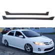 2009-2013 Toyota Corolla Side Skirts set 2pcs