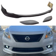 2012-2014 Nissan Versa Front lip & Cejas Combo 3pcs