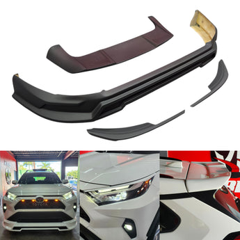 2019-2025 Toyota Rav4 Front lip, Cejas & Spoiler Combo Fiberglass
