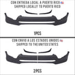 2012-2015 Toyota Tacoma Front Lip y Cejas Set Combo