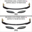 2012-2014 Nissan Versa Front lip & Cejas Combo 3pcs