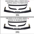 2012-2014 Toyota Camry SE Front lip, vicera y cejas Combo 4pcs