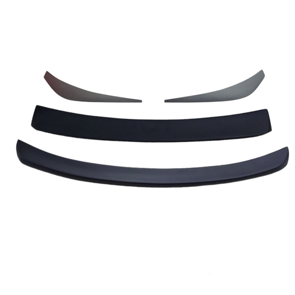 2012-2017 Hyundai Accent Sedan Spoiler de Baul, Vicera y Cejas Combo 4pcs