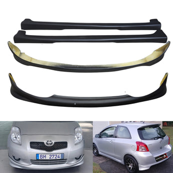 2006-2008 Toyota Yaris Hatchback Body Kit: Front Lip, side Skirts & rear lip