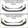 2020-2022 Toyota Corolla SE Front lip & Cejas Combo