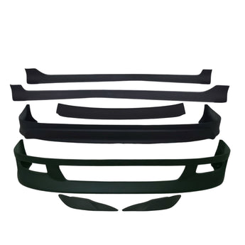 2003-2004 Toyota Corolla (Hella & Camry) Body kit: Front lip, rear lip, laterales, vicera y cejas.