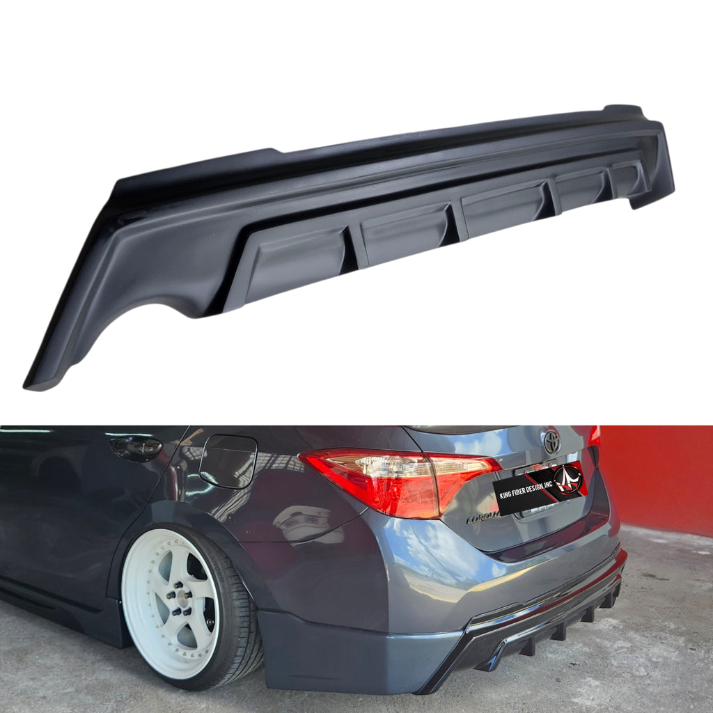 2014-2019 Toyota Corolla Rear Diffuser (rear lip requerido/no incluido ...
