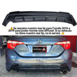 2014-2019 Toyota Corolla Rear Diffuser (rear lip requerido/no incluido)