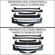 2005-2008 Toyota Corolla (Hella) Body kit: Front lip, rear lip, laterales, vicera y cejas.