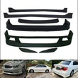 2003-2004 Toyota Corolla (Hella & Camry) Body kit: Front lip, rear lip, laterales, vicera y cejas.