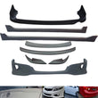 2009-2010 Toyota Corolla Body Kit: Front Lip, laterales, rear lip, vicera, spoiler & cejas