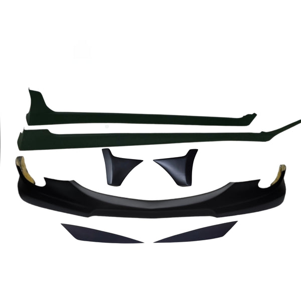 2010-2014 Mazda 2 Body Kit: Front lip, laterales, rear lips y cejitas