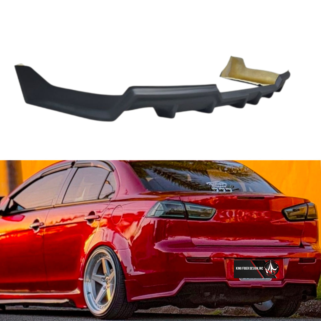 2008-2015 Mitsubishi Lancer Rear Lip – King Fiber Design Inc
