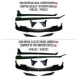 2010-2014 Mazda 2 Body Kit: Front lip, laterales, rear lips y cejitas