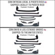 2009-2010 Toyota Corolla Body Kit: Front Lip, laterales, rear lip, vicera, spoiler & cejas