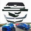2014-2016 Scion Tc Body kit: Front lips, laterales, rear lips, diffuser y cejas