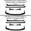 2020-2022 Toyota Corolla Le sedan Body Kit Combo: Front lip, laterales & rear lips