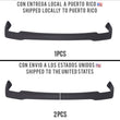 2001-2002 Toyota Corolla Body Kit: Front Lip "Hella bajito", side Skirts, rear lips, vicera y spoiler