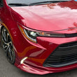 2023-2025 Toyota Corolla Le Front Lip (bajito) & Vicera Combo