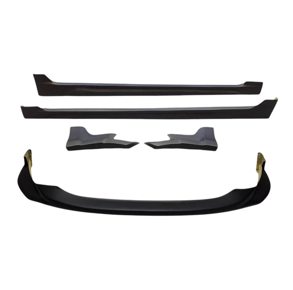 2020-2022 Toyota Corolla Le sedan Body Kit Combo: Front lip, laterales & rear lips