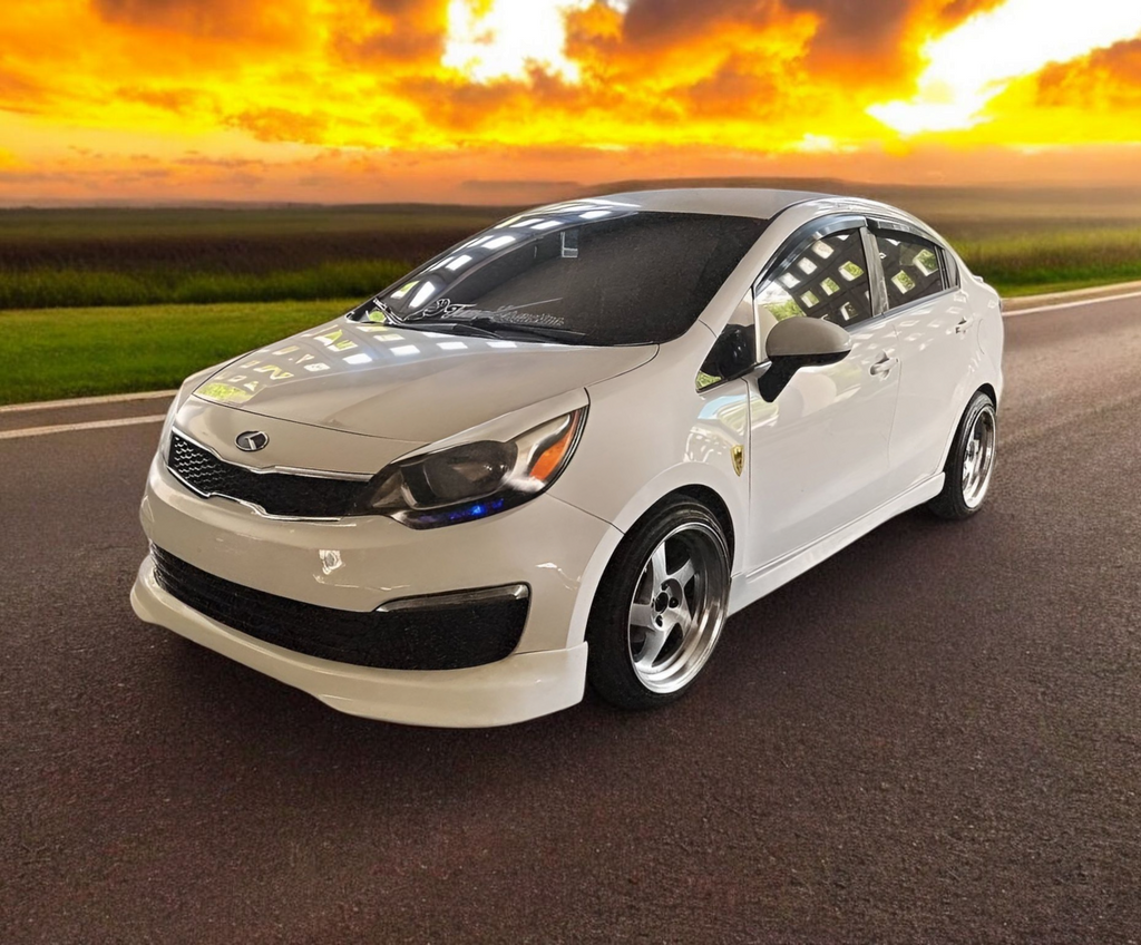 2012-2017 Kia Rio Front lip – King Fiber Design Inc